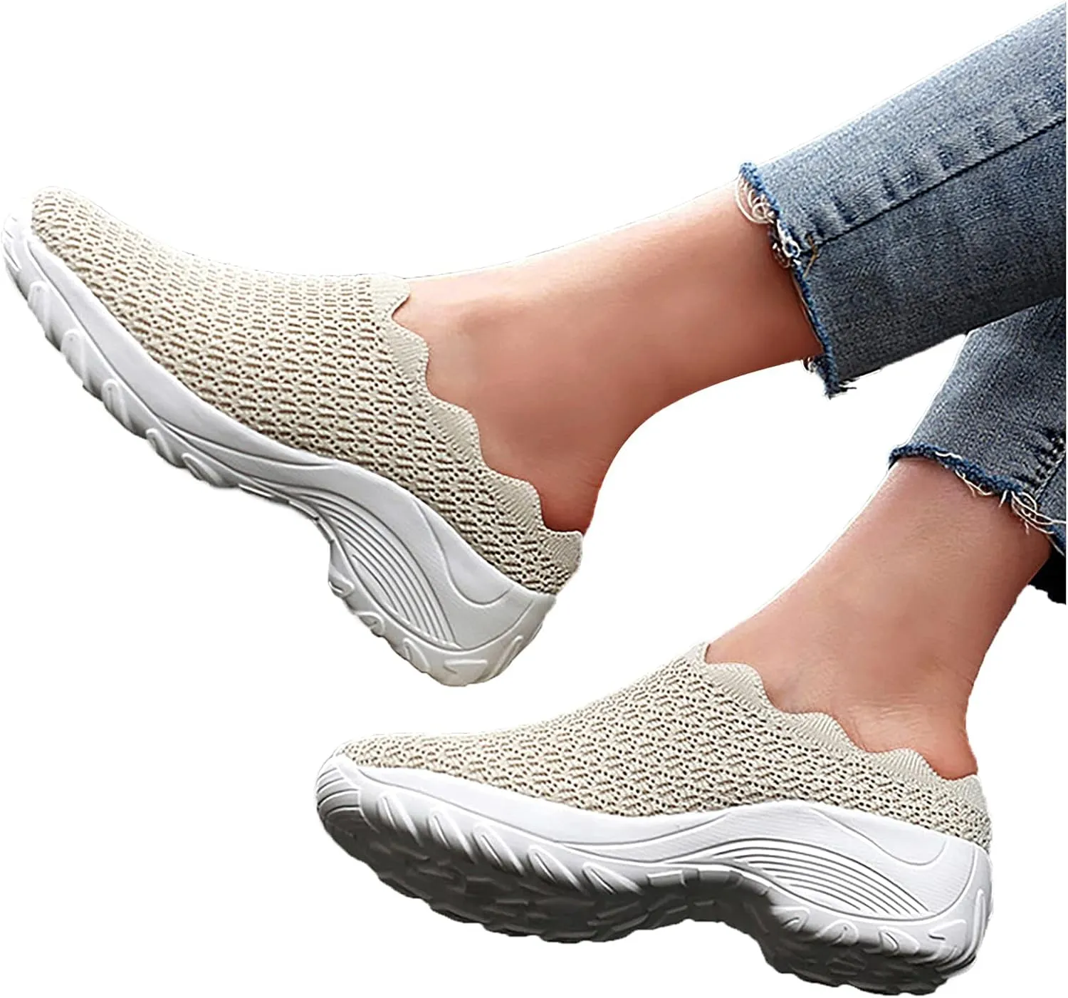 Womens Tennis Shoes Casual Walking Shoes for Women Fashion Sneakers for Women Mesh Lightweight Sneaker for Work