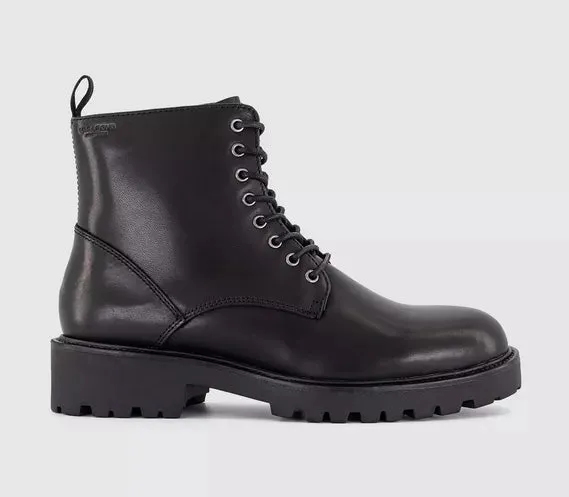 Womens Vagabond Shoemakers Kenova Lace Boots Black